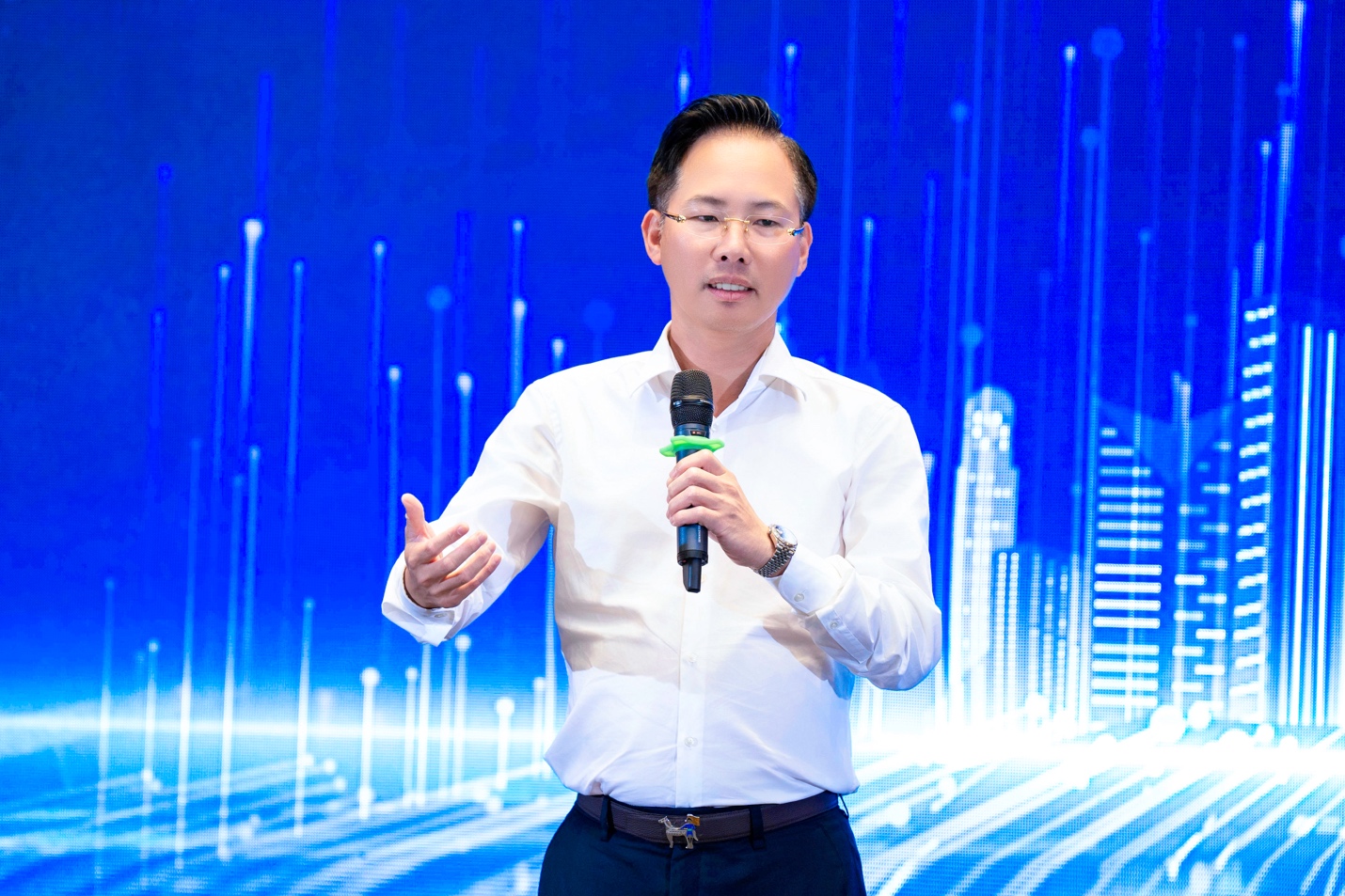 Phó Tổng Giám đốc ETC phát biểu